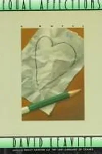 Capa de Equal Affections por David Leavitt