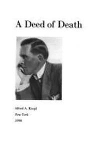 A Deed of Death