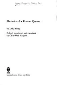 Memoirs of a Korean queen