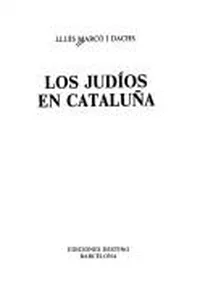 Los judíos en Cataluña