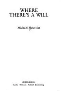Capa de Where there's a will