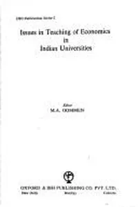 Issues in teaching of economics in Indian universities