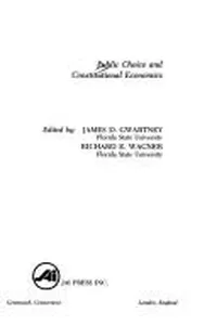 Public choice and constitutional economics