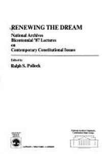 Renewing the dream