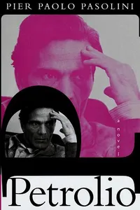Capa de Petrolio por Pier Paolo Pasolini