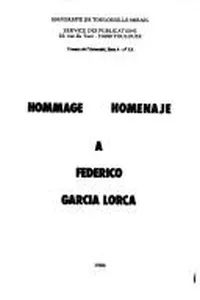 Hommage à Federico Garcia Lorca =