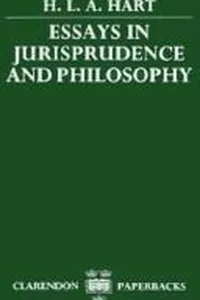 Essays in jurisprudence and philosophy