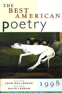 The Best American Poetry 1998 (Best American Poetry)