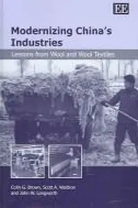 Modernizing China's industries