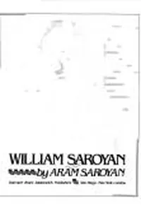 Capa de William Saroyan