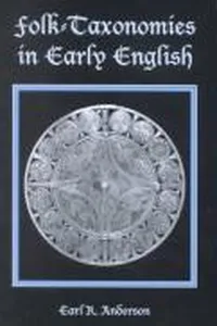 Folk-taxonomies in early English