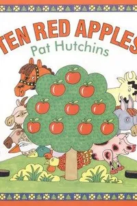 Ten red apples