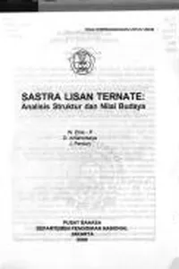 Sastra lisan Ternate