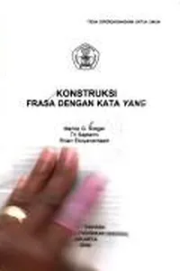 Konstruksi frasa dengan kata yang