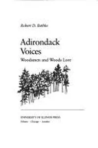Adirondack voices