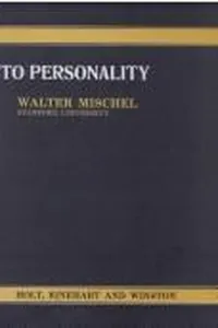 Introduction to personality