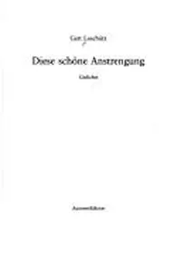 Diese schöne Anstrengung