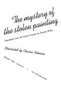 Capa de The mystery of thestolen painting