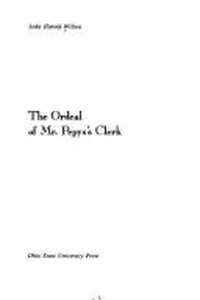 The Ordeal of Mr. Pepys's Clerk