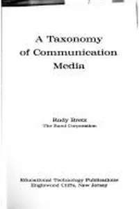 A taxonomy of communication media