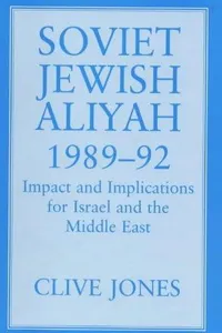 Soviet Jewish Aliyah, 1989-92
