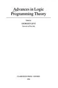 Advances in logic programming theory