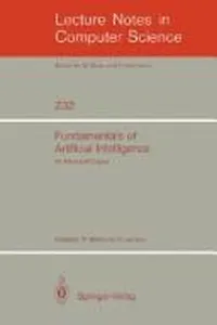 Fundamentals of Artificial Intelligence