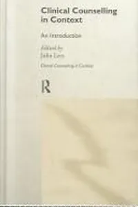 Clinical Counselling in Context