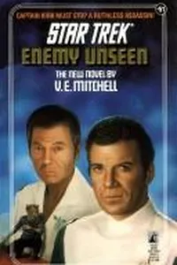 Cover of Star Trek - Enemy Unseen by V. E. Mitchell