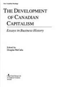 The Development of Canadian capitalism