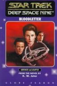 Capa de Star Trek Deep Space Nine - Bloodletter por K. W. Jeter