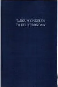 Targum Onkelos to Deuteronomy (Dramatic works?)