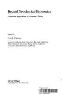 Cover of Beyond Neoclassical Economics