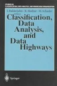 Classification, data analysis, and data highways