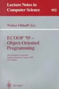 ECOOP '95, object-oriented programming