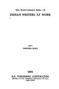 Indian Writers at Work