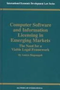 Computer Software and Information Licensing in Emerging Markets