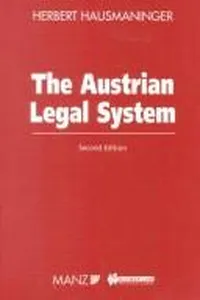 The Austrian Legal System