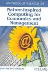 Capa de Handbook of research on nature-inspired computing for economics and management