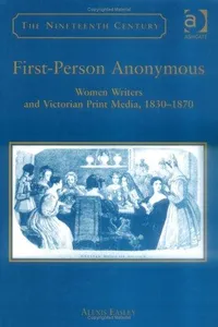 First person anonymous