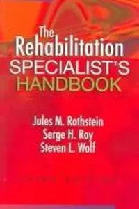 The rehabilitation specialist's handbook