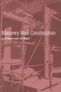 Masonry wall construction