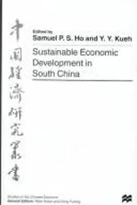 Sustainable economic development in South China