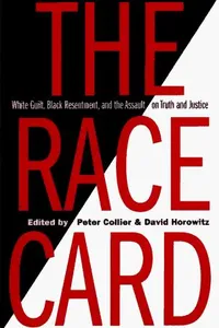 Cover of The race card by David Horowitz