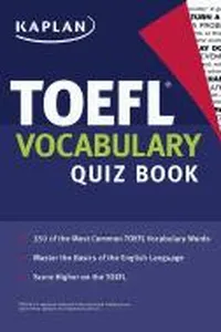 TOEFL Vocabulary Quiz Book