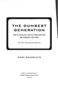 Capa de The dumbest generation