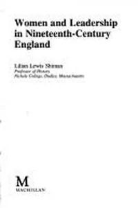 Women and leadership in nineteenth-century England