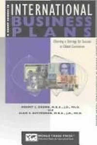 Cover of A short course in international business plans