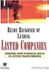 Ready reckoner of leading listed companies