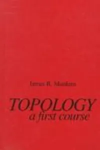 Topology; a first course